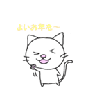 しろねこさんの年間行事（個別スタンプ：40）