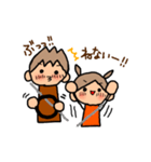 ブラウンくんとオレンジちゃん 7（個別スタンプ：20）