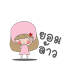 Numnim Girl（個別スタンプ：36）