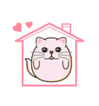 Oval Cat（個別スタンプ：38）