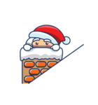 Animated Cute Santa Claus（個別スタンプ：3）