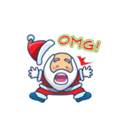 Animated Cute Santa Claus（個別スタンプ：9）