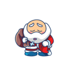 Animated Cute Santa Claus（個別スタンプ：12）