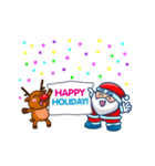 Animated Cute Santa Claus（個別スタンプ：23）