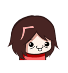 Emoji Girls - Part 1（個別スタンプ：8）