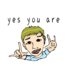 John Bonnie My kind of people you like（個別スタンプ：21）