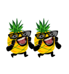 Happy Pineapple（個別スタンプ：3）