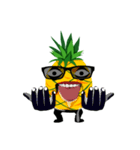 Happy Pineapple（個別スタンプ：4）