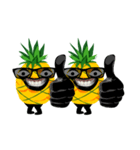 Happy Pineapple（個別スタンプ：5）