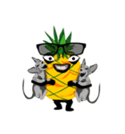 Happy Pineapple（個別スタンプ：11）