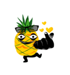 Happy Pineapple（個別スタンプ：12）