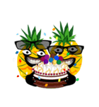 Happy Pineapple（個別スタンプ：24）