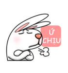 Unruly cute bunny 2（個別スタンプ：12）