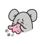 Pa mouse and egg mouse 2（個別スタンプ：28）