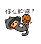 sunny baby likes basketball ！！！（個別スタンプ：20）