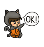 sunny baby likes basketball ！！！（個別スタンプ：31）