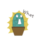 cactus in daily life（個別スタンプ：9）