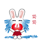 Naughty little bunny（個別スタンプ：13）