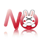 Naughty little bunny（個別スタンプ：31）