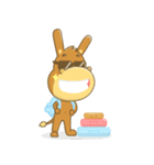 choco donkey（個別スタンプ：25）