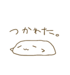 気の抜けるゆるもち（？）（個別スタンプ：10）