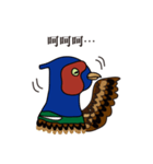 NDHU Blue Bird(ring-necked pheasant)（個別スタンプ：4）