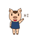 muscle pig A-FEI（個別スタンプ：3）