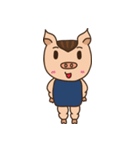 muscle pig A-FEI（個別スタンプ：40）