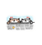 Bromance cats こむぎとおいも（個別スタンプ：40）