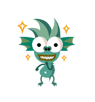 Lucas the Sea monster（個別スタンプ：17）