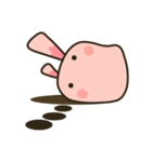 wooden usagi(rabbit)（個別スタンプ：20）