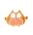 ハッピーバード - OWL - FAT DU DU（個別スタンプ：11）