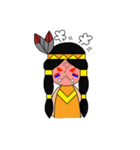 Holy- A Little Red Indian girl（個別スタンプ：16）