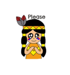 Holy- A Little Red Indian girl（個別スタンプ：24）