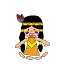 Holy- A Little Red Indian girl（個別スタンプ：27）