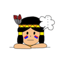 Holy- A Little Red Indian girl（個別スタンプ：32）