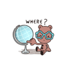 Animated Vanyui Teddy Bear Superhero（個別スタンプ：10）