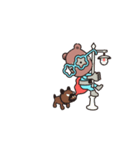 Animated Vanyui Teddy Bear Superhero（個別スタンプ：20）