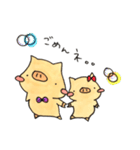 つぶやくこぶた。。（個別スタンプ：21）