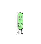 Bean Cucumber Water drop（個別スタンプ：13）