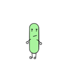 Bean Cucumber Water drop（個別スタンプ：20）