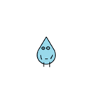 Bean Cucumber Water drop（個別スタンプ：28）