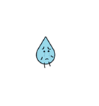 Bean Cucumber Water drop（個別スタンプ：30）