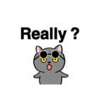 Funny cat will greet（個別スタンプ：15）