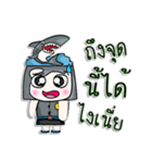 Hello！ My name is Kotaro. I love shark！（個別スタンプ：38）