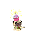 Mao Whatta Pug 2（個別スタンプ：15）