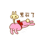 Wei Bear vs Mi Bunny（個別スタンプ：38）