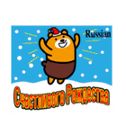 Liu-Lang Bear-Merry Christmas（個別スタンプ：8）