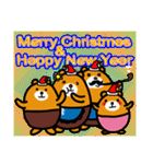 Liu-Lang Bear-Merry Christmas（個別スタンプ：39）