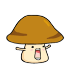 The mushrooms with onion（個別スタンプ：5）